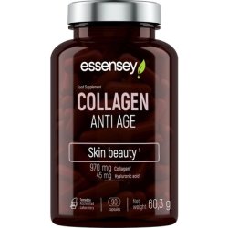 Essenesy Collagen Anti-Aging 90 Vegan Capsules with Hyaluronic Acid and Vitamin C
