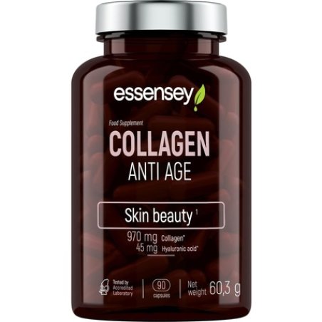 Essenesy Collagen Anti-Aging 90 Vegan Capsules with Hyaluronic Acid and Vitamin C