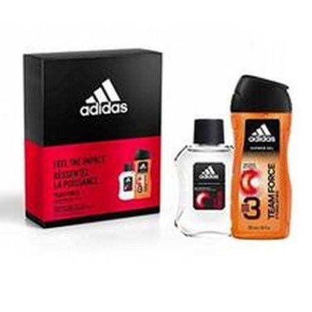 Adidas Team Force Gift Set Eau De Toilette 100 Ml And Shower Gel 250 Ml
