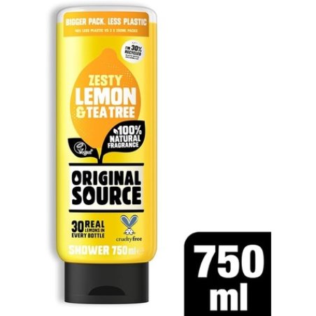 Original Source Lemon & Tea Tree Shower Gel 750ml