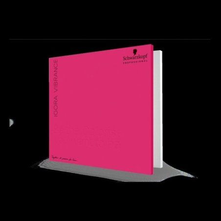 Schwarzkopf Igora Vibrance Color Chart With Real Strands