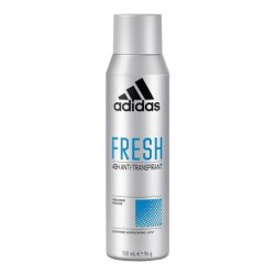 Adidas Fresh Anti-Perspirant Deodorant Spray for Men 48 Hours Dry Protection and Extra-Long Lasting Freshness 150ml
