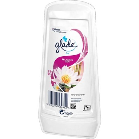 Glade Solid Gel Air Freshener Odour Eliminator for Home and Bathroom 150g Relaxing Zen