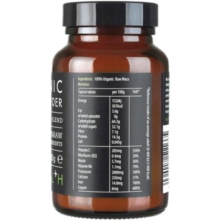 KIKI HEALTH Premium Organic Maca Powder 100g Cream