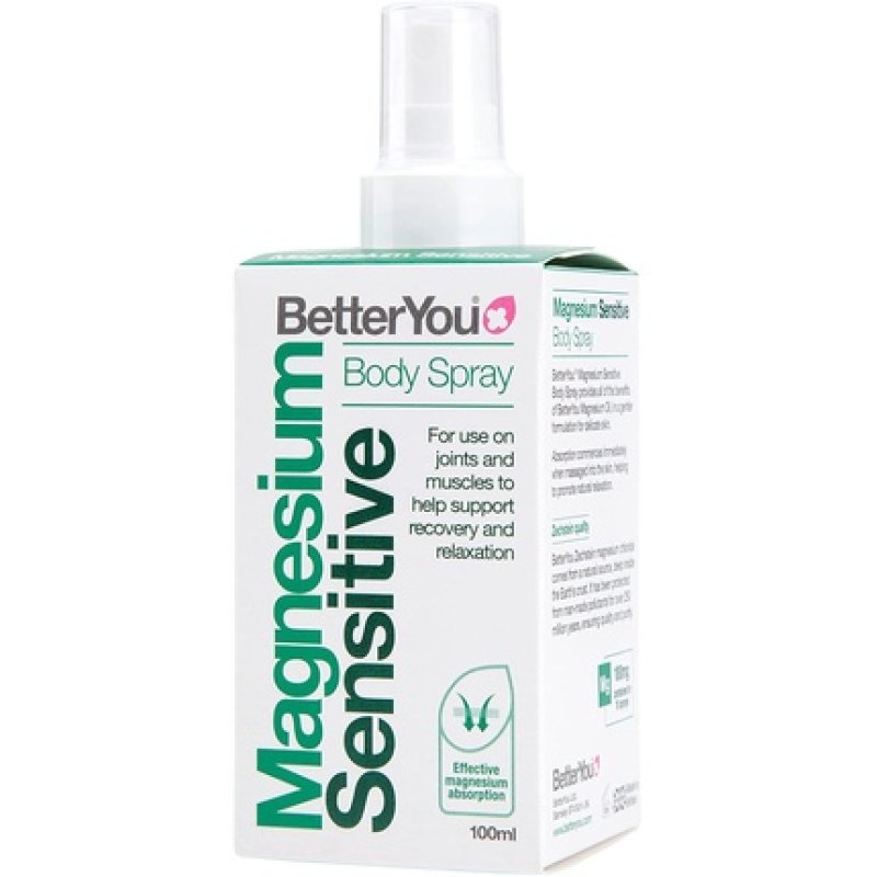 BetterYou Magnesium Oil Sensitive Joint and Muscle Spray 100ml