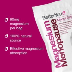 BetterYou Menopause Flakes for Women 26.4 Oz Bath Salt 792g