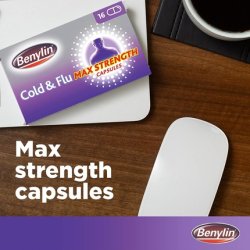 Benylin Cold & Flu Max Strength Capsules 16