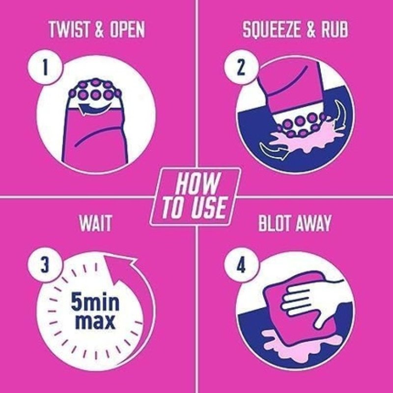 Vanish Oxi Action Upholstery & Carpet Cleaner Stain Remover Serum for Large