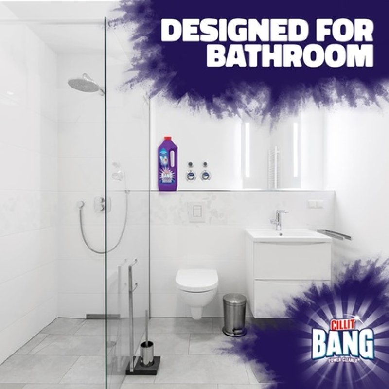 Cillit Bang Hair Drain Unblocker Gel Dissolves Hair-Based Blockages