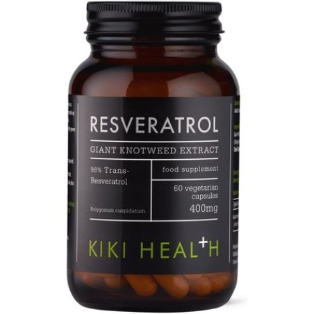 KIKI Health Resveratrol Antioxidant Dried Giant Knotweed Extract 60 Vegicaps