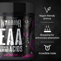 Warrior EAA Essential Amino Acids Grape Bubblegum 360g