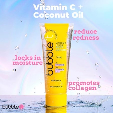 Bubble T Cosmetics Vitamin C Hybrid Body Lotion 200ml