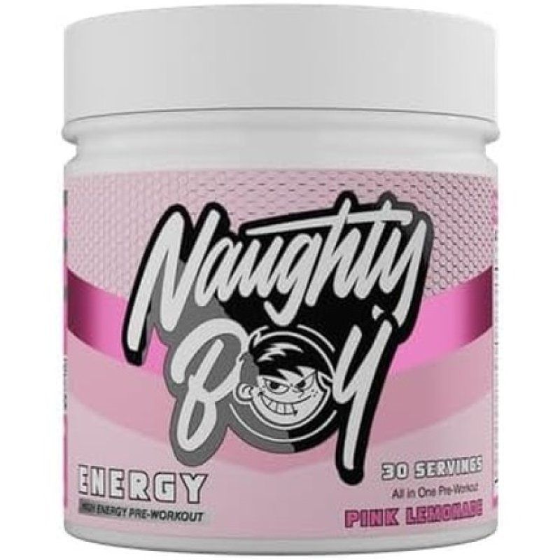 Naughty Boy High Energy Pre Workout Powder with Beta Alanine and Citrulline