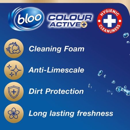 Bloo Colour Active Rim Block, 150 G, Bleach Triple 3 Count Pack Of 1