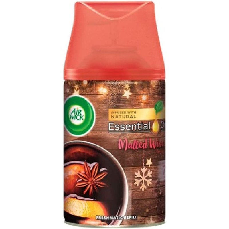 Air Wick Freshmatic Autospray Refill, Mulled Wine Scent, 250ml