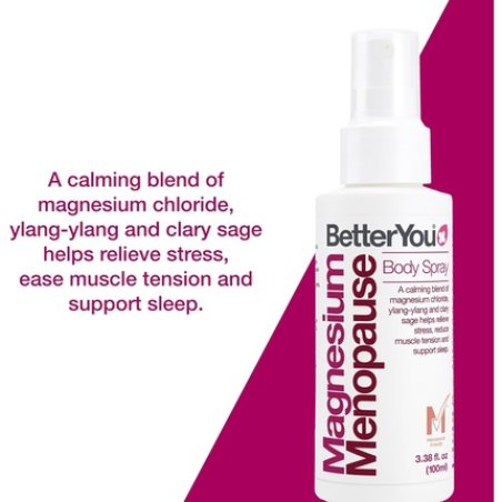 BetterYou Menopause Oil Body Spray for Women 3.4 Oz