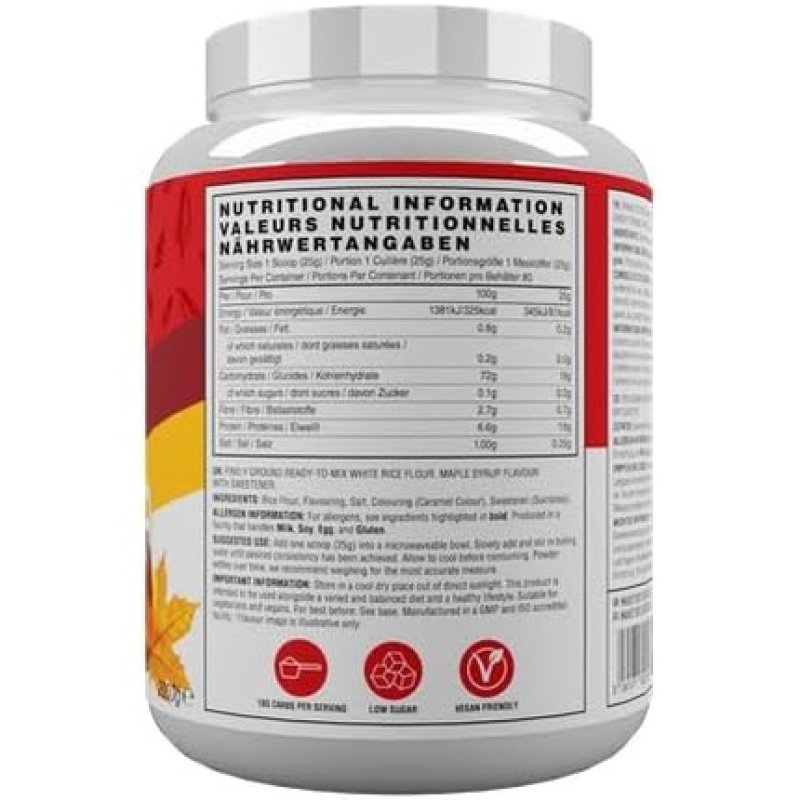 Naughty Boy Cream Of Rice Supplement 80 Servings Clean Carbs