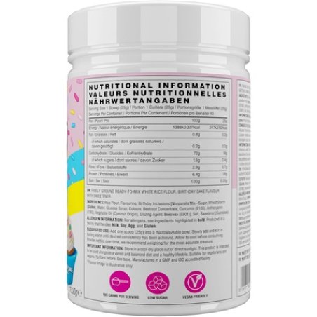 Naughty Boy Cream of Rice Supplement 40 Servings - Clean Carbs