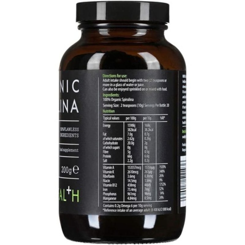 KIKI Health Organic Spirulina Powder 200g