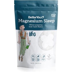 Magnesium Sleep Whizz-Popping Kids' Bath Flakes with Pure Zechstein Magnesium Chloride - Made by BetterYou in