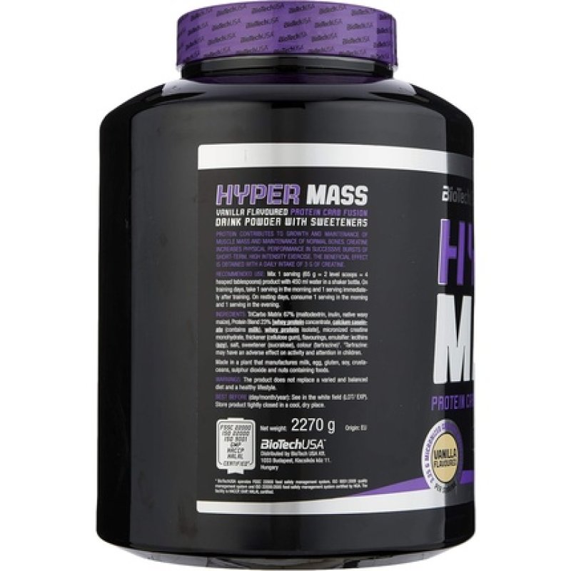 Biotech USA Hyper Mass Vanilla 2270g