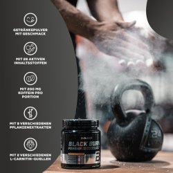 Biotechusa Black Burn Powder Advanced Thermogenic Formula 26 Servings