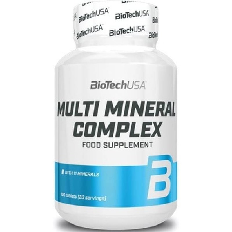 Biotechusa Multi Mineral Complex 100 Tablets