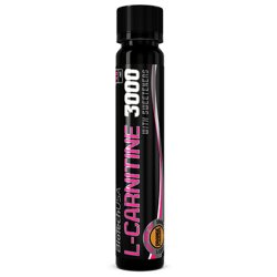 L-Carnitine Ampoule 3000 Lemon 25ml - High Dose Carnitine Shots - Biotechusa