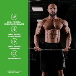 Scitec Nutrition 100 Whey Isolate Pure Protein Powder with BCAAs and Glutamine