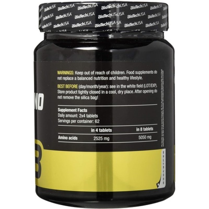 Biotechusa Mega Amino 500 Tablets