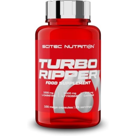 Scitec Nutrition Turbo Ripper High-Dose Stimulant Formula with Acetyl L-Carnitine