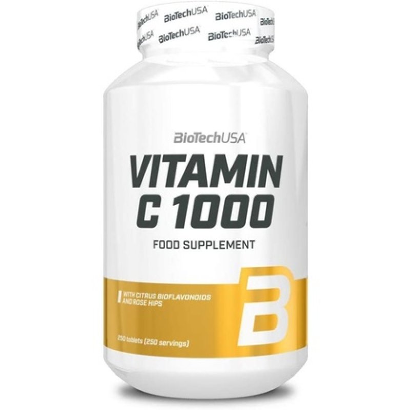 Biotech USA Vitamin C 1000 250 Tablets