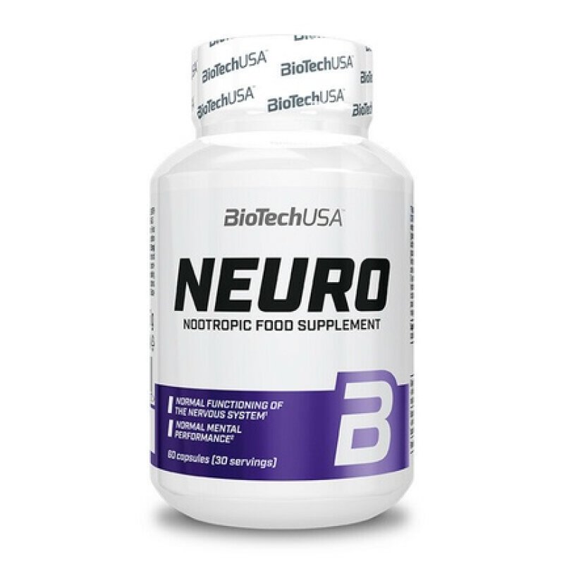BioTechUSA Neuro Vitamins and Minerals Supplement 60 Capsules