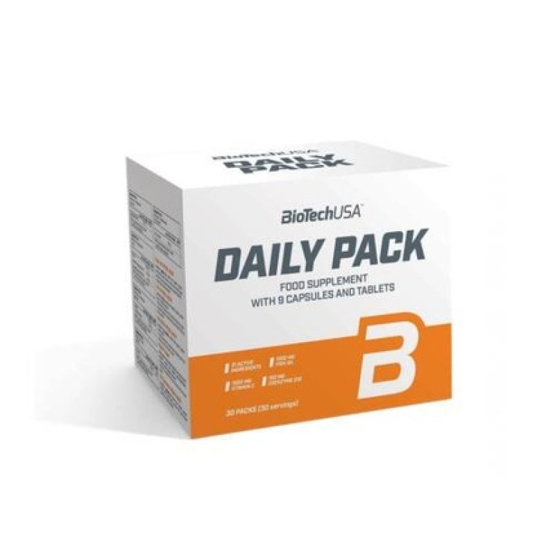 Biotech USA Daily Pack Vitamins and Minerals 30 Packs