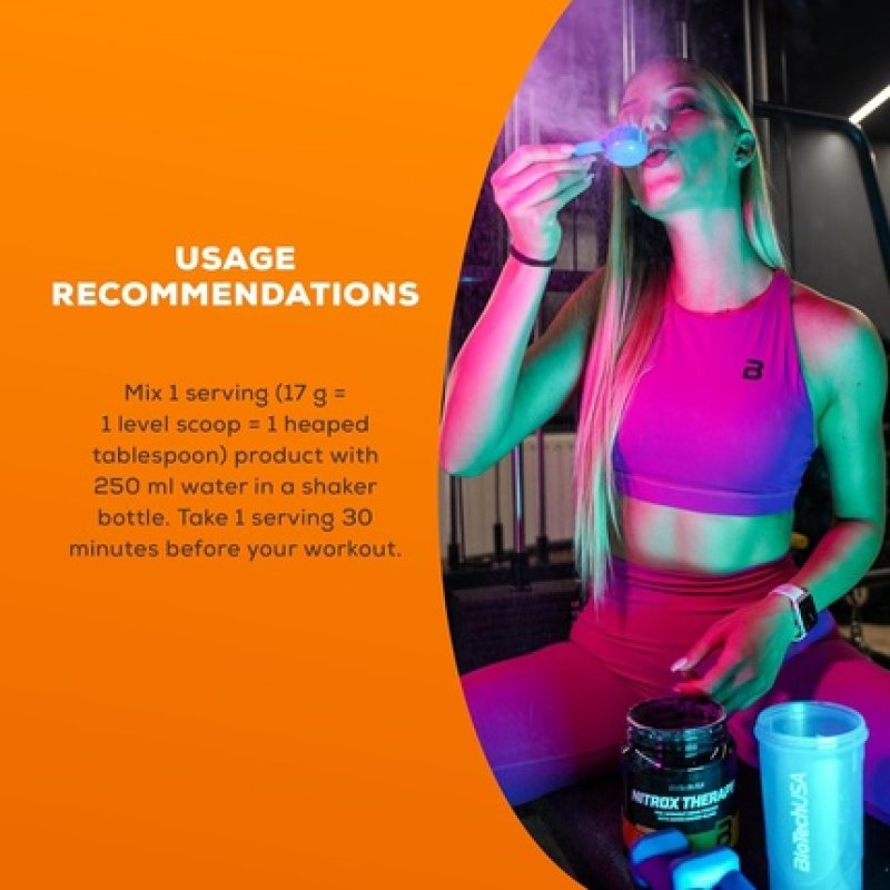 Biotechusa Nitrox Therapy with Vitamin B6, Magnesium, and Caffeine 16 Active