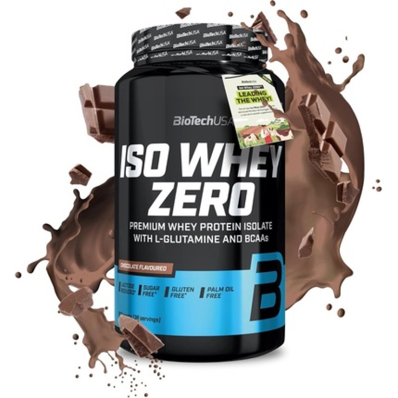 Biotechusa Iso Whey Zero Premium Whey Protein Isolate Grassfed Enzyme