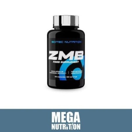 Scitec ZMB Zinc, Magnesium, Vitamin B6 Supplement for Recovery & Good Sleep 60 Capsules