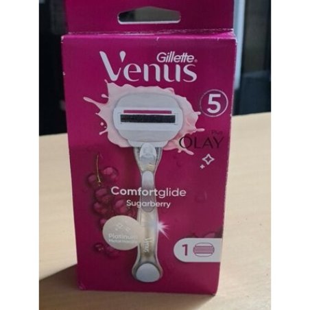 Gillette Venus Comfortglide Sugarberry Scent with Olay Platinum Grip