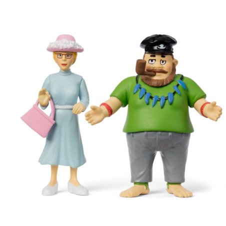 Pippi Longstocking - Efraim & Miss Prysselius Figures (18101)
