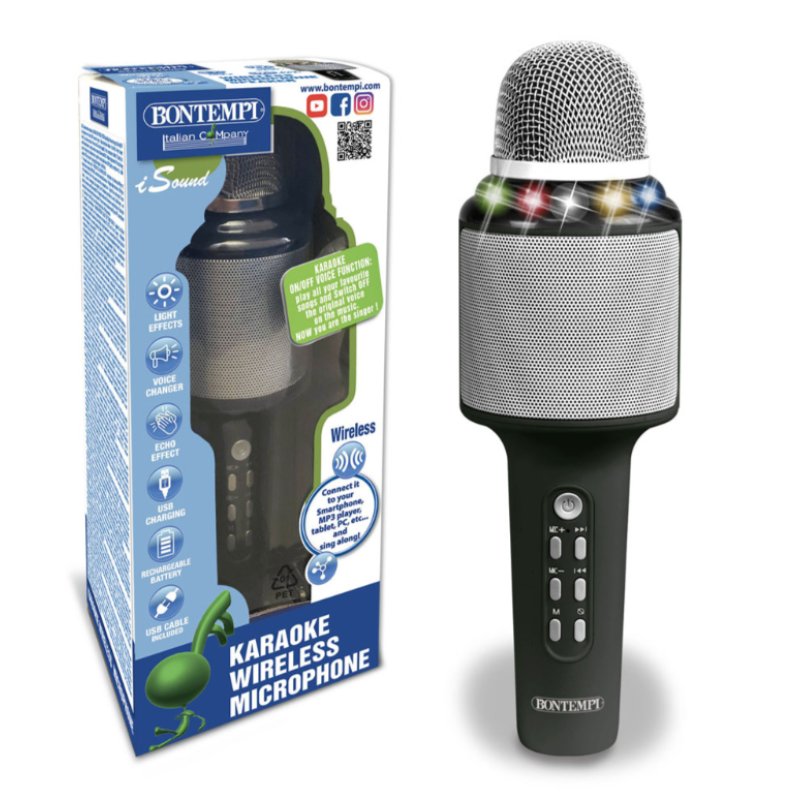 Bontempi Karaoke Wireless microphone Portable Sans fil