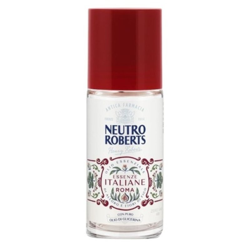 Neutro Roberts Deodorant Rollon Italian Essences 50 Ml Rome