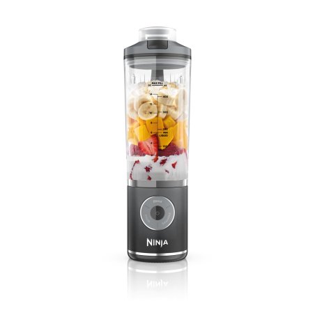 Ninja BC251EUGY blender 0.57 L Portable blender Grey, Transparent