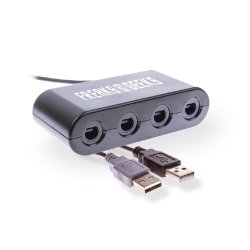 Trade Invaders- 4 Player Game Cube adapter - Wii U / Nintendo Switch