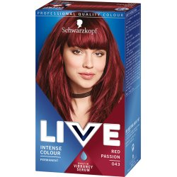 Schwarzkopf Live Color XXL Colour Intense Permanent Coloration No.43 Red Passion