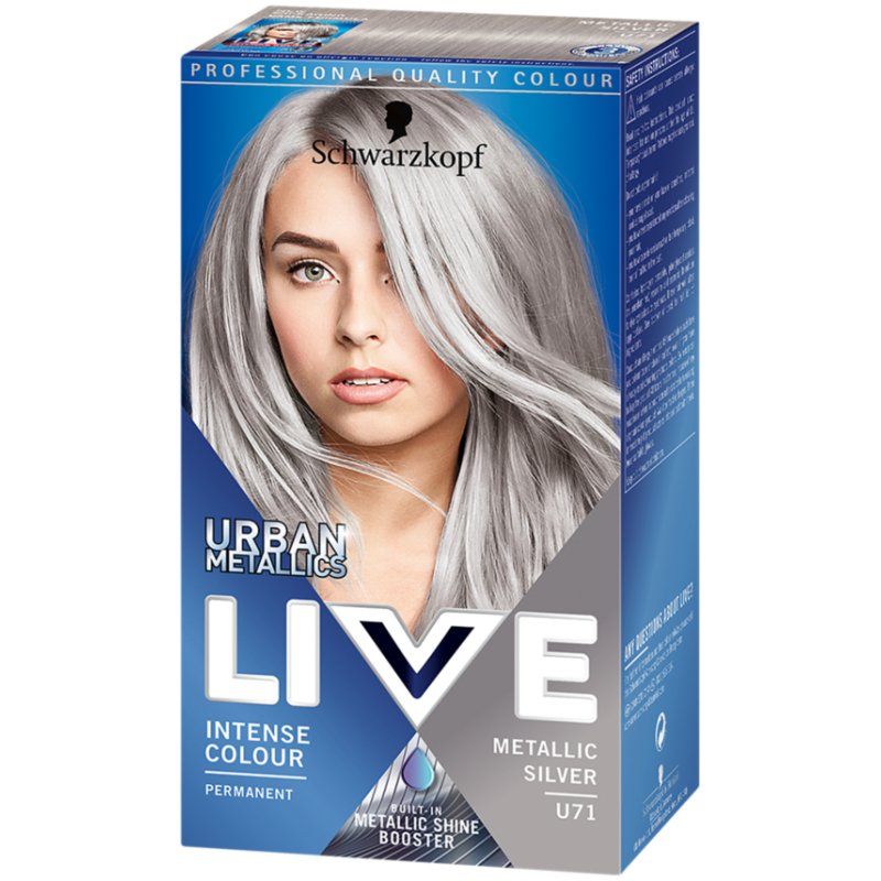 Schwarzkopf Live Urban Metallics Metallic Silver