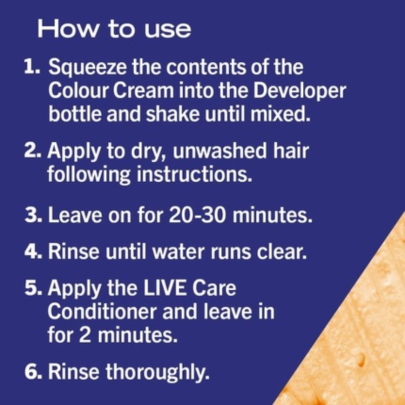 Schwarzkopf Live Intense Colour Caramel Copper Permanent Hair Dye 077