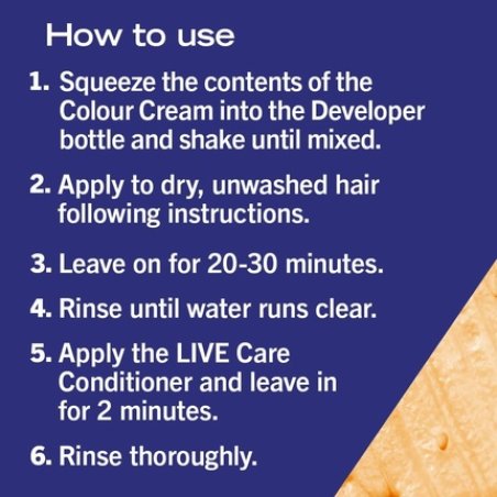 Schwarzkopf Live Intense Colour Caramel Copper Permanent Hair Dye 077