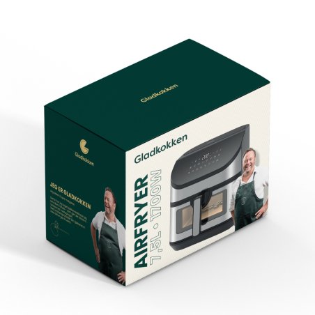 Gladkokken - Airfryer - 7.5 L