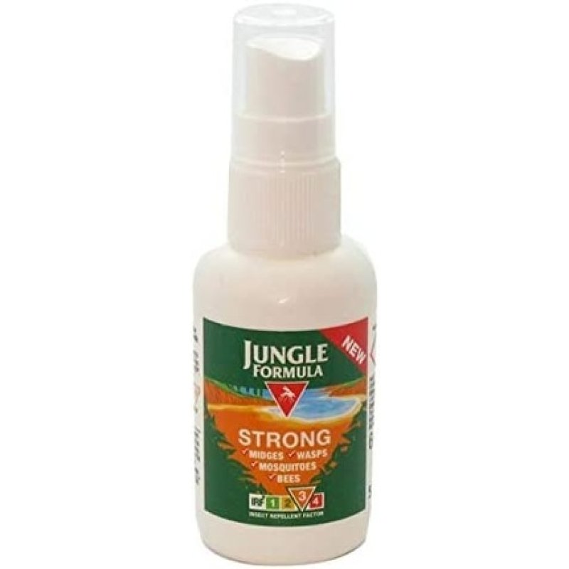 Jungle Formula Strong Insect Repellent Factor Pump Spray 60ml - Pack of 2