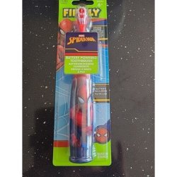 Children Spiderman Firefly Kid Electric Toothbrush Battery Operated